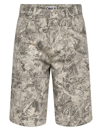 Only - ONLBanu Camo Bermuda Shorts - Smokey Olive